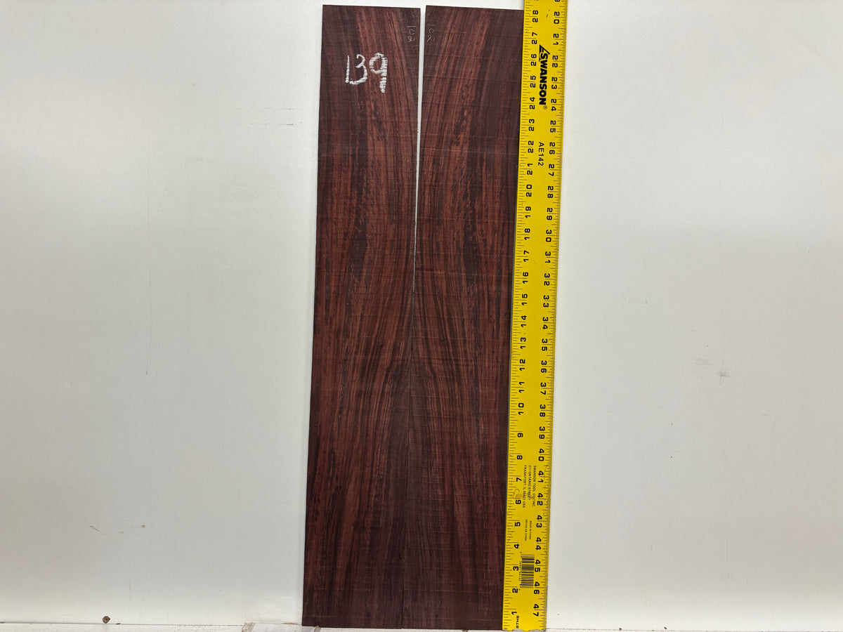 Royal Indian Rosewood Parlor Size (0) Guitar Side Set #139 Exotic Wood Zone 