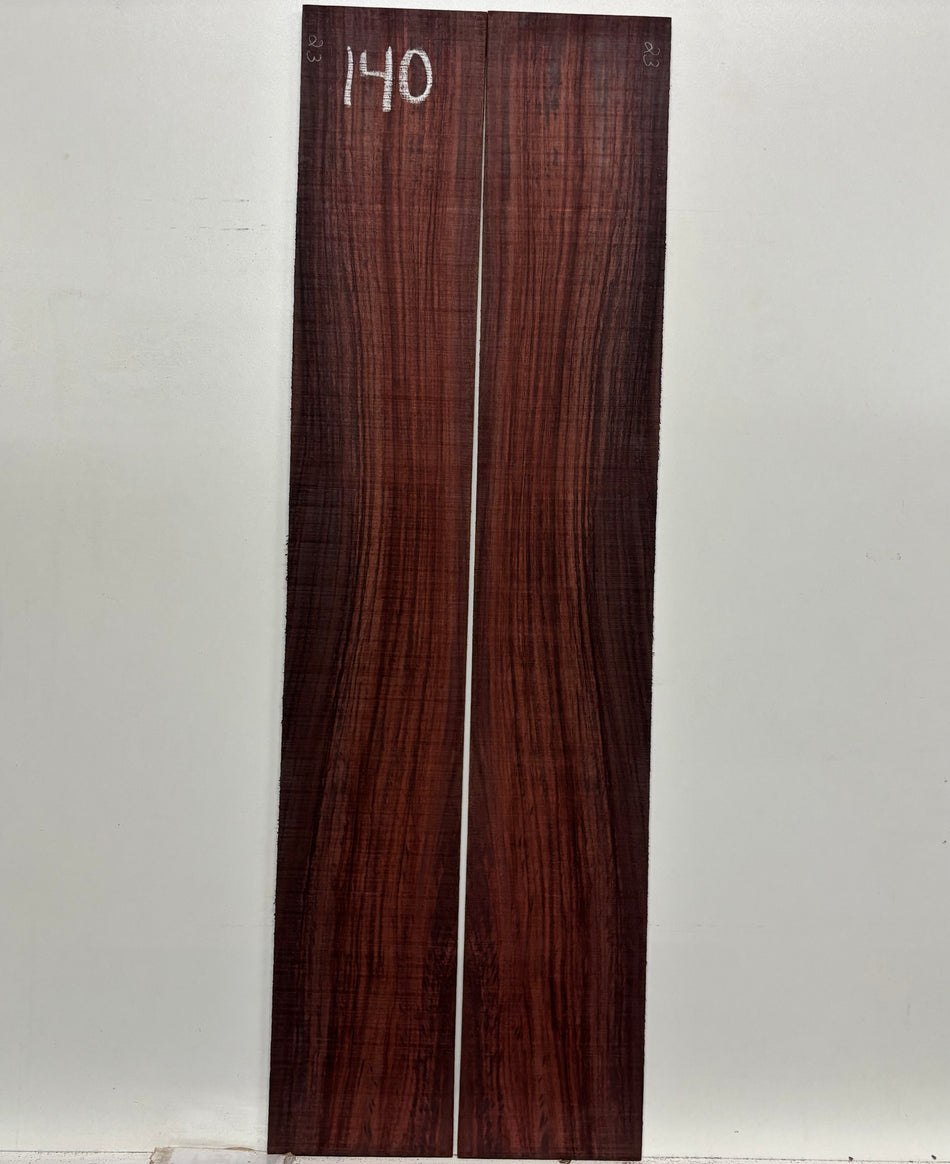 Royal Indian Rosewood Parlor Size (0) Guitar Side Set #140 Exotic Wood Zone 