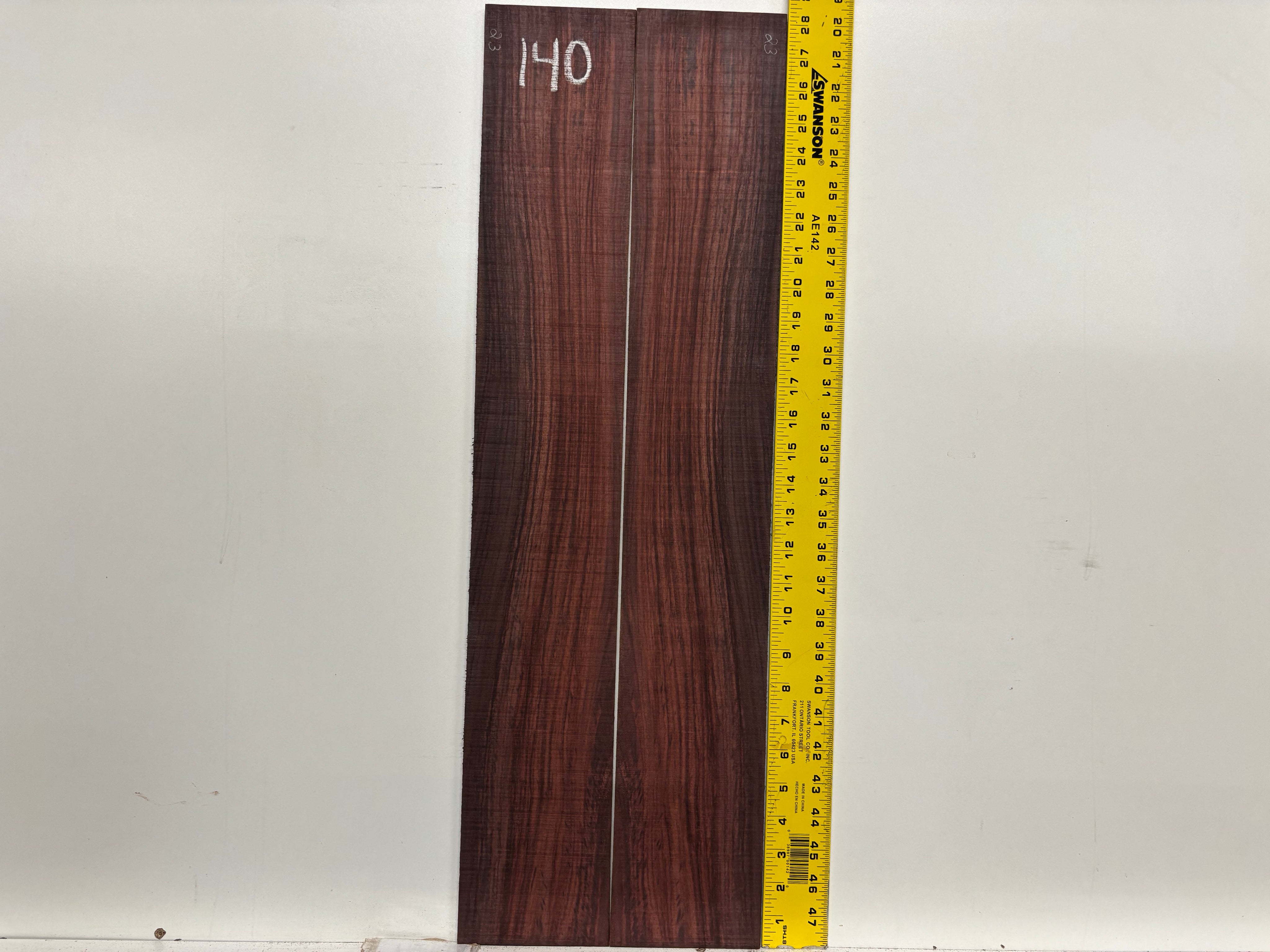 Royal Indian Rosewood Parlor Size (0) Guitar Side Set #140 Exotic Wood Zone 