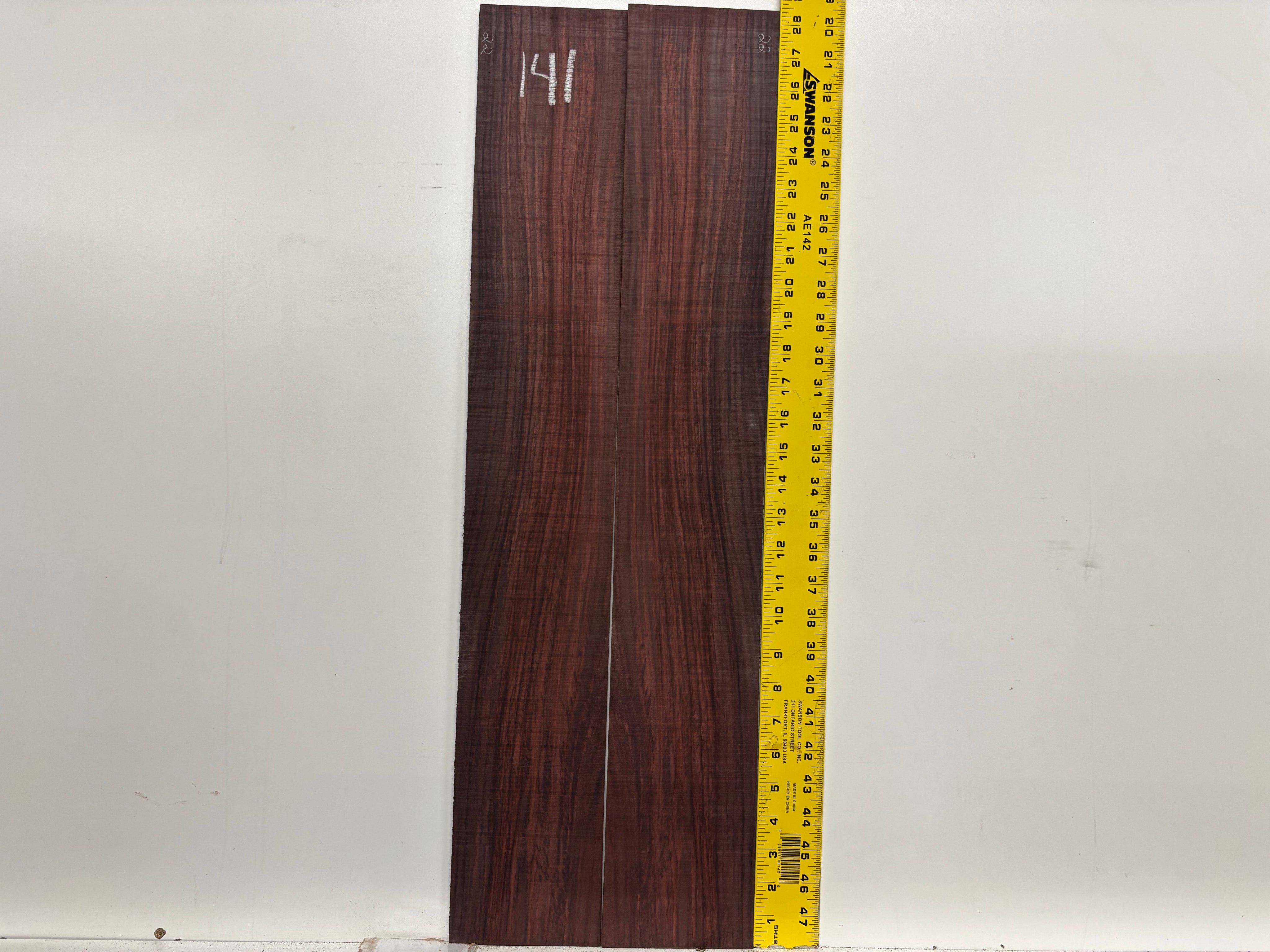 Royal Indian Rosewood Parlor Size (0) Guitar Side Set #141 Exotic Wood Zone 