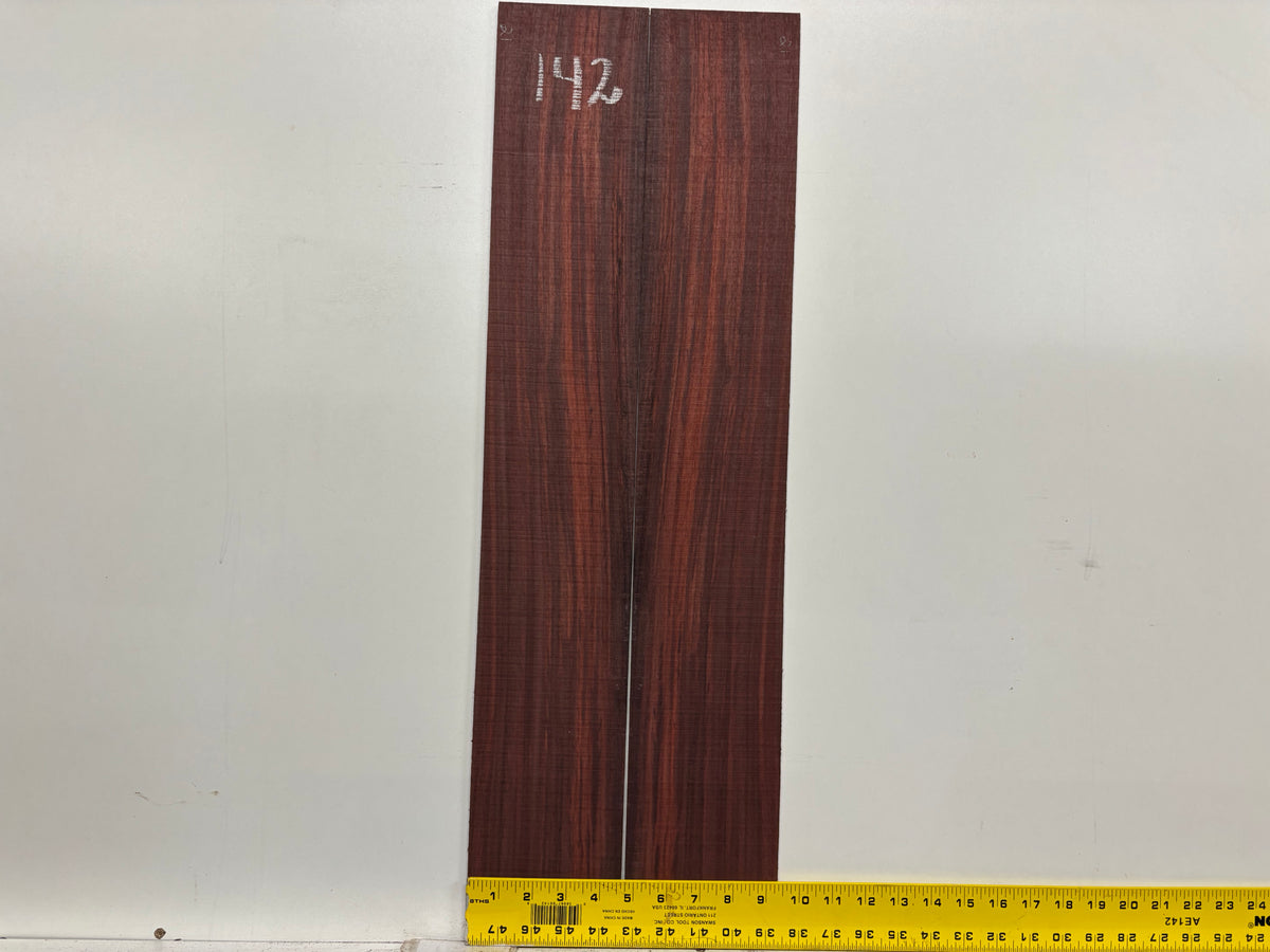 Royal Indian Rosewood Parlor Size (0) Guitar Side Set #142 Exotic Wood Zone 