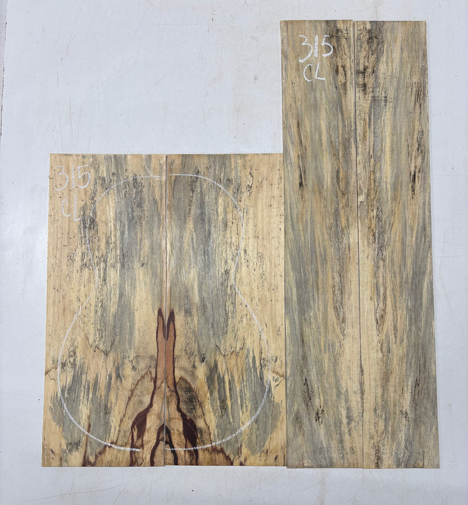 Juego de fondo y aros de guitarra de grado AAAA Dreadnought de palisandro de la India Oriental #61 