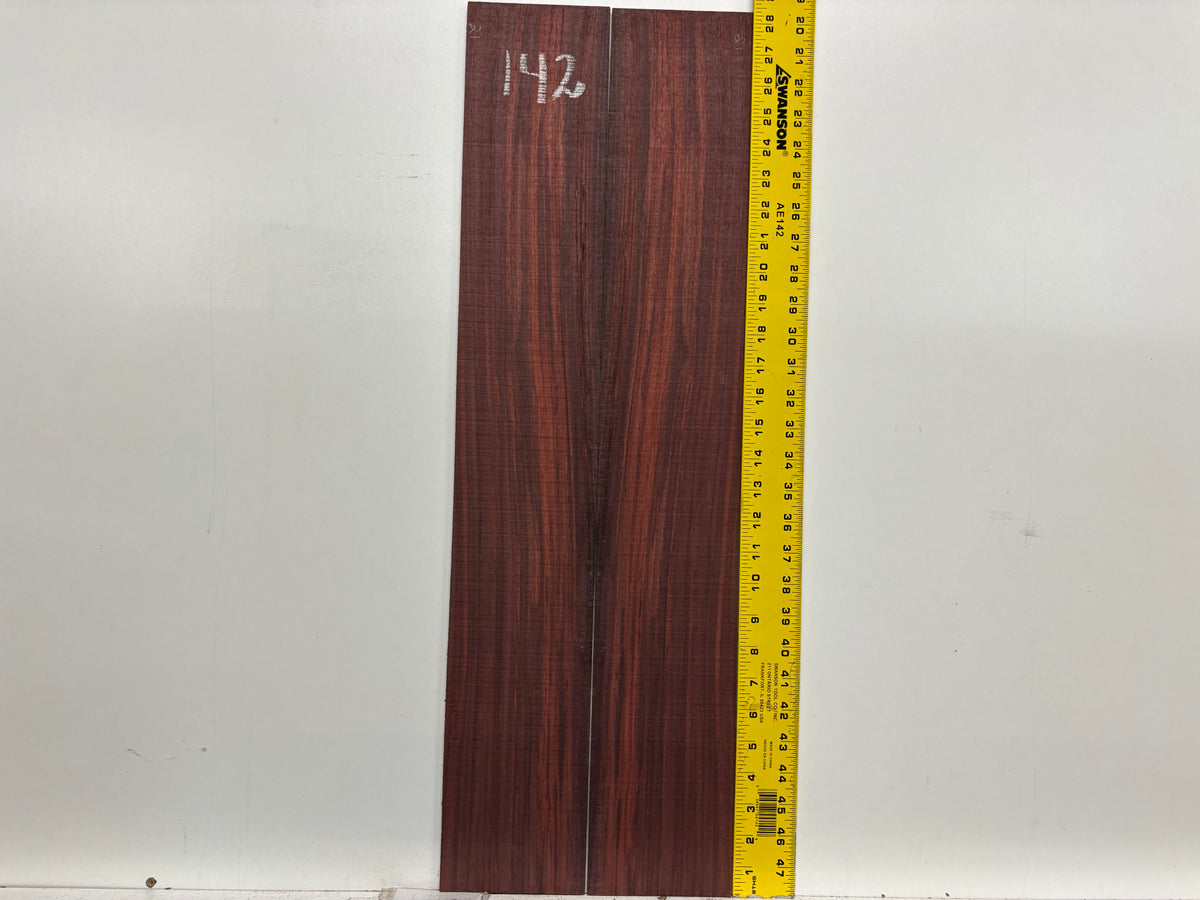 Royal Indian Rosewood Parlor Size (0) Guitar Side Set #142 Exotic Wood Zone 