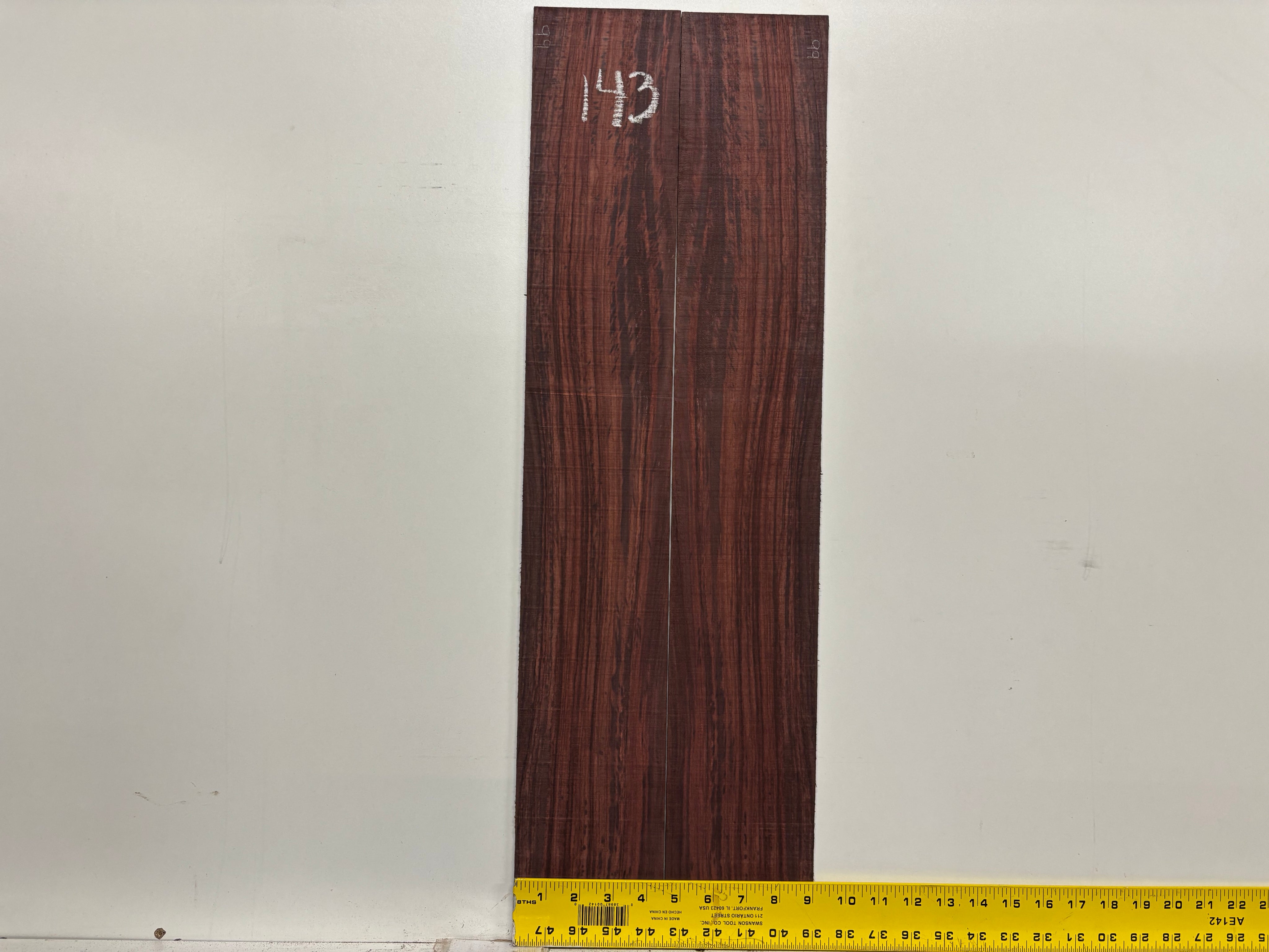 Royal Indian Rosewood Parlor Size (0) Guitar Side Set #143 Exotic Wood Zone 