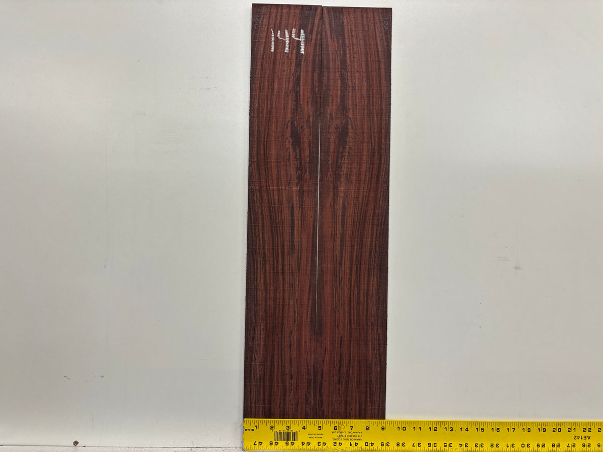 Royal Indian Rosewood Parlor Size (0) Guitar Side Set #144 Exotic Wood Zone 