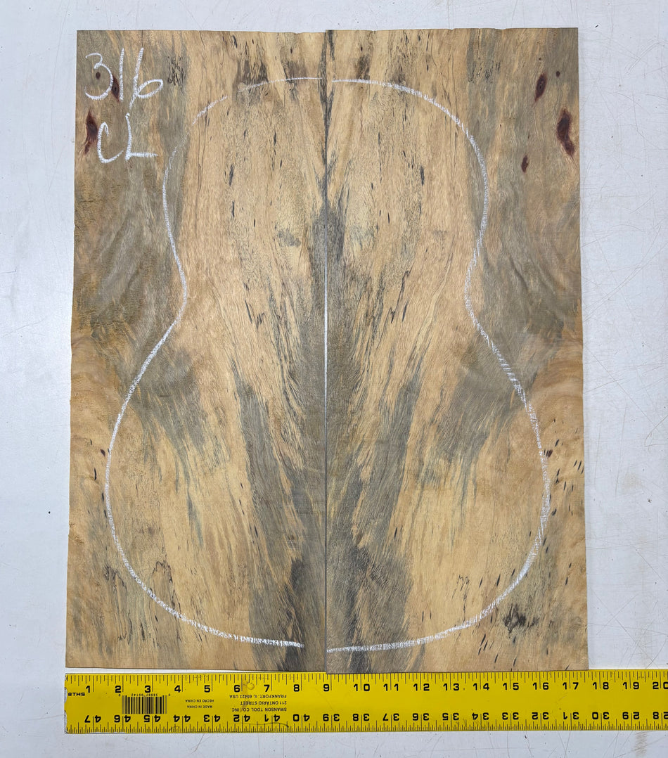 Juego de fondo y aros de guitarra de grado AAAA Dreadnought de palisandro de la India Oriental #61 