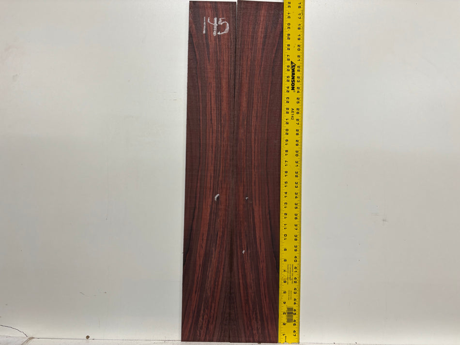 Juego de fondo y aros de guitarra de grado AAAA Dreadnought de palisandro de la India Oriental #61 