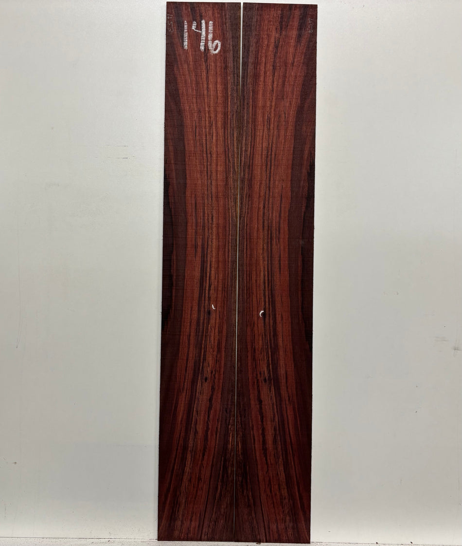 Juego de fondo y aros de guitarra de grado AAAA Dreadnought de palisandro de la India Oriental #61 