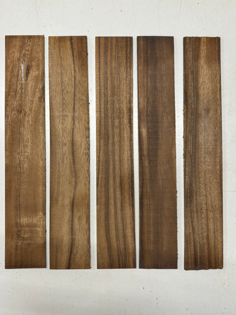 5 Pack, Indian Walnut Thin Stock Lumber 18"x3"x1/8"#6775