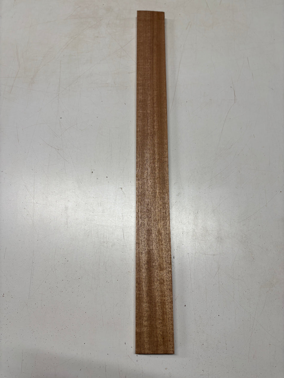 1 Piece, African Mahogany Thin Stock Lumber 33"x3"x3/4"#6776