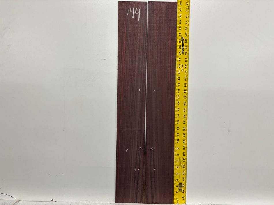 Juego de fondo y aros de guitarra de grado AAAA Dreadnought de palisandro de la India Oriental #61 