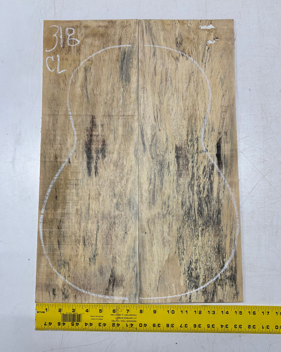 Juego de fondo y aros de guitarra de grado AAAA Dreadnought de palisandro de la India Oriental #61 