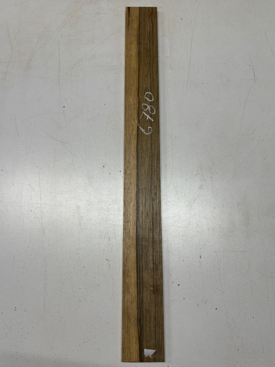 1 Piece, Black Limba Fingerboard Blank 30-1/2"x3"x3/8"#6780