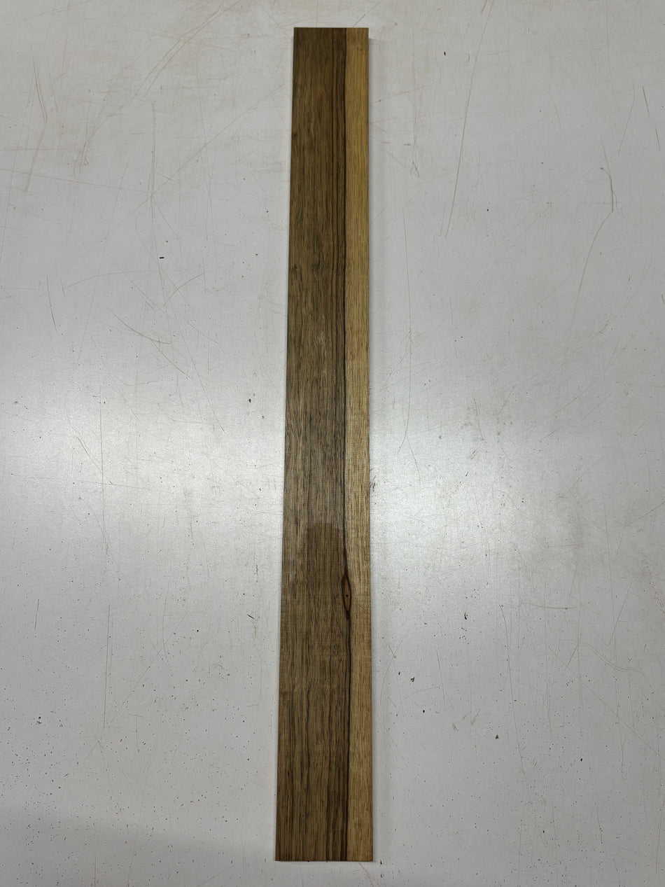 1 Piece, Black Limba Fingerboard Blank 30-1/2"x3"x3/8"#6780