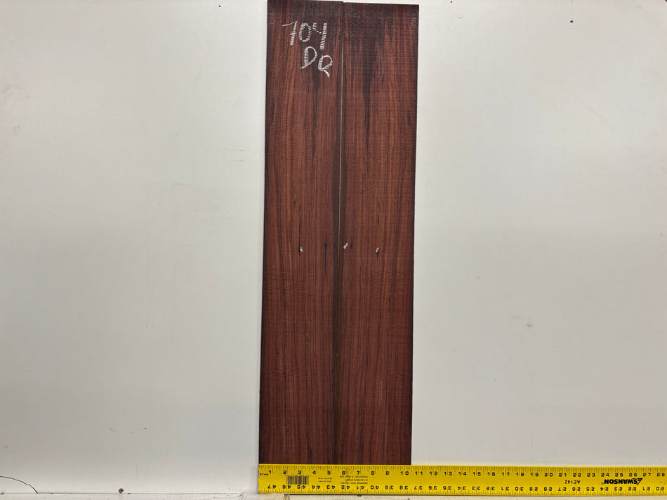 Juego de fondo y aros de guitarra de grado AAAA Dreadnought de palisandro de la India Oriental #61 