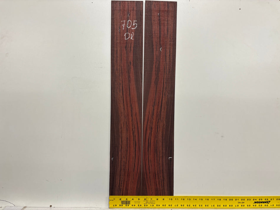 Juego de fondo y aros de guitarra de grado AAAA Dreadnought de palisandro de la India Oriental #61 