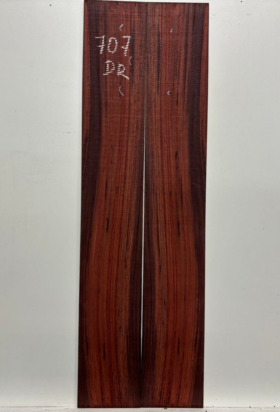 Juego de fondo y aros de guitarra de grado AAAA Dreadnought de palisandro de la India Oriental #61 