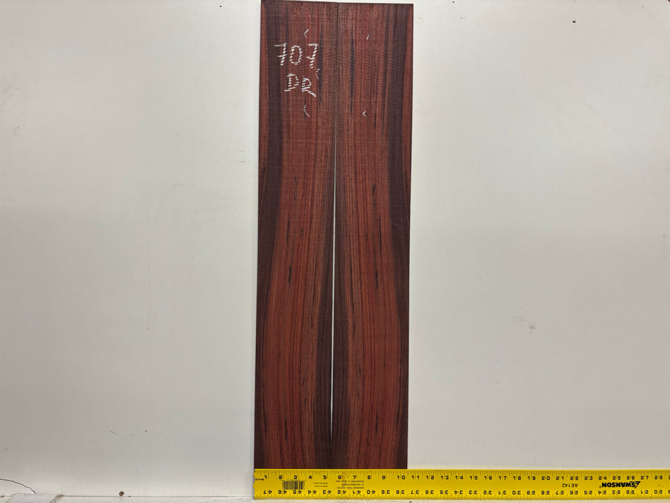 Juego de fondo y aros de guitarra de grado AAAA Dreadnought de palisandro de la India Oriental #61 