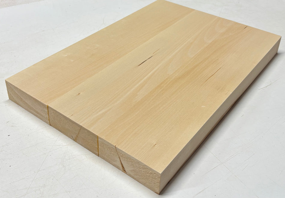 Basswood Guitar Body Blank- 21" x 14" x 1-7/8" (3 Pieces-Glued) #504
