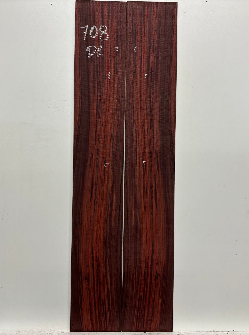 Juego de fondo y aros de guitarra de grado AAAA Dreadnought de palisandro de la India Oriental #61 