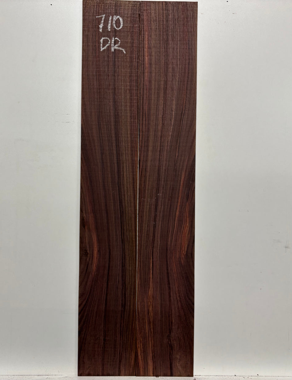 Juego de fondo y aros de guitarra de grado AAAA Dreadnought de palisandro de la India Oriental #61 