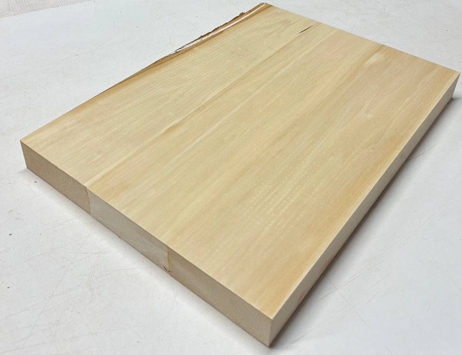 Basswood Guitar Body Blank- 21" x 15" x 1-7/8" (3 Pieces-Glued) #505