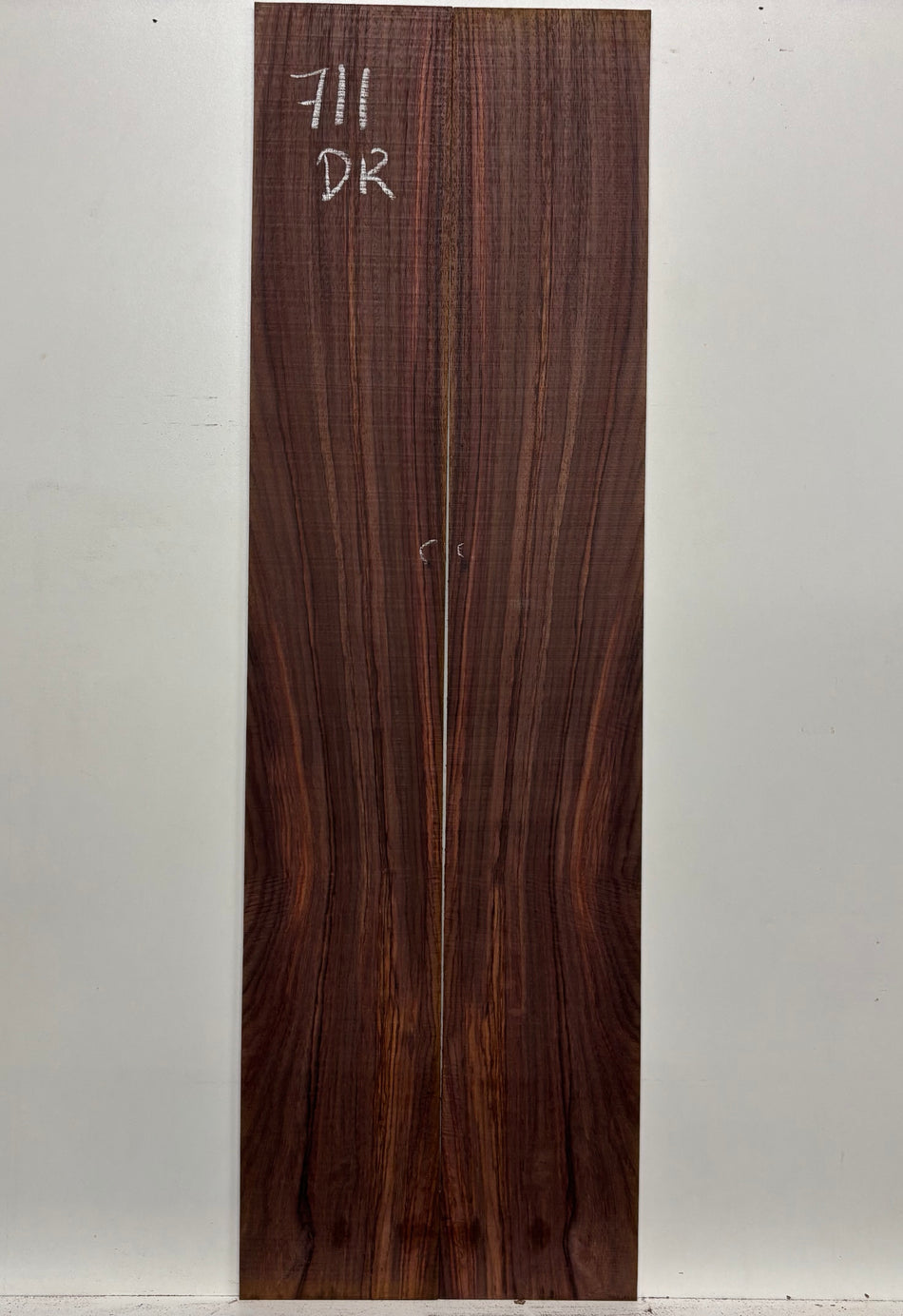 Juego de fondo y aros de guitarra de grado AAAA Dreadnought de palisandro de la India Oriental #61 