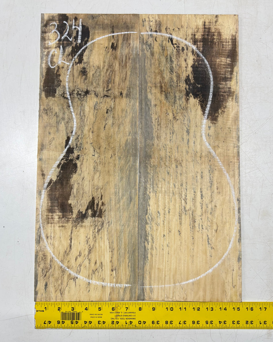 Juego de fondo y aros de guitarra de grado AAAA Dreadnought de palisandro de la India Oriental #61 