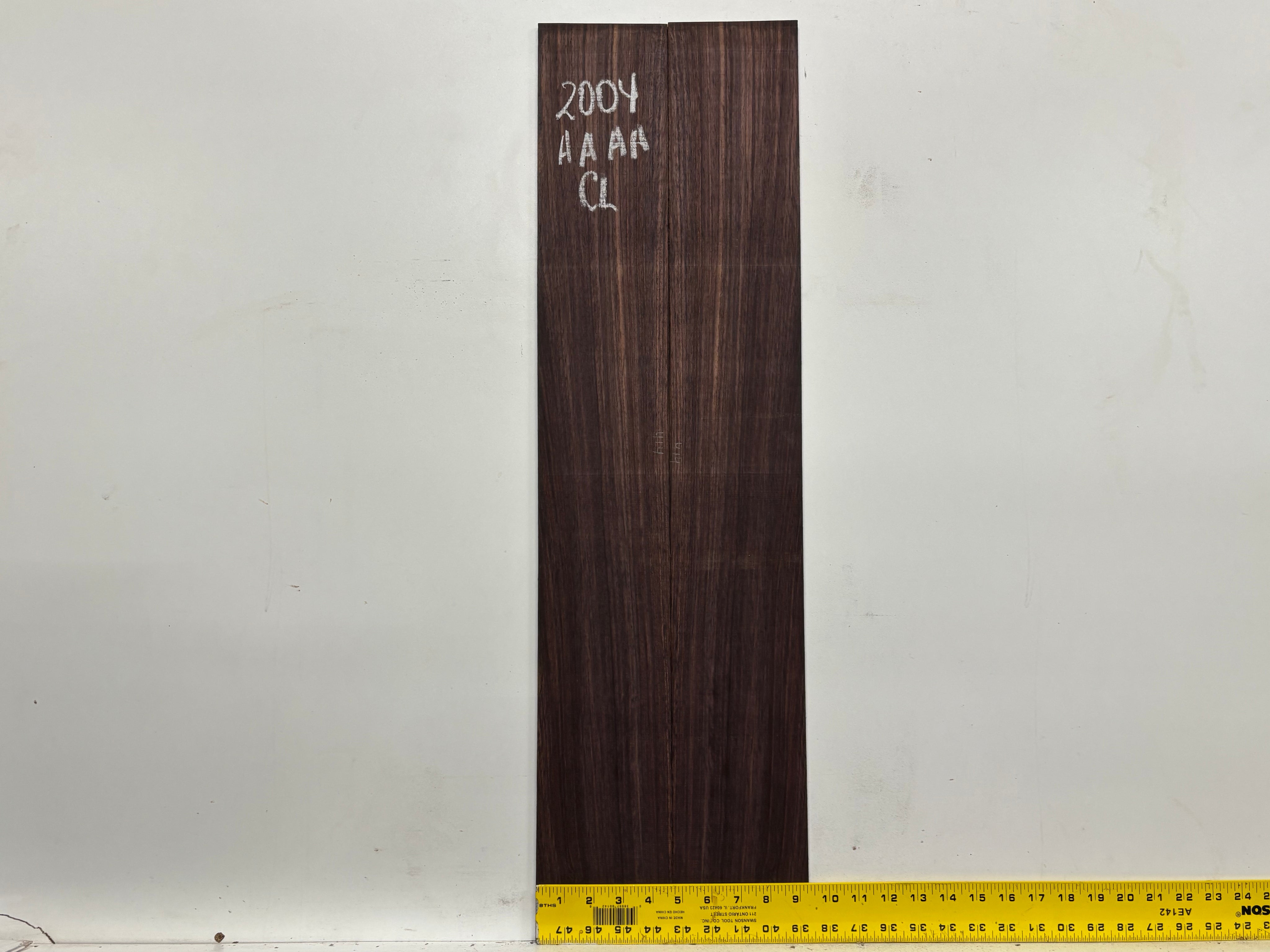 East Indian Rosewood Classical AAAA Grade Guitar Back & Side Set #2004 - Exotic Wood Zone