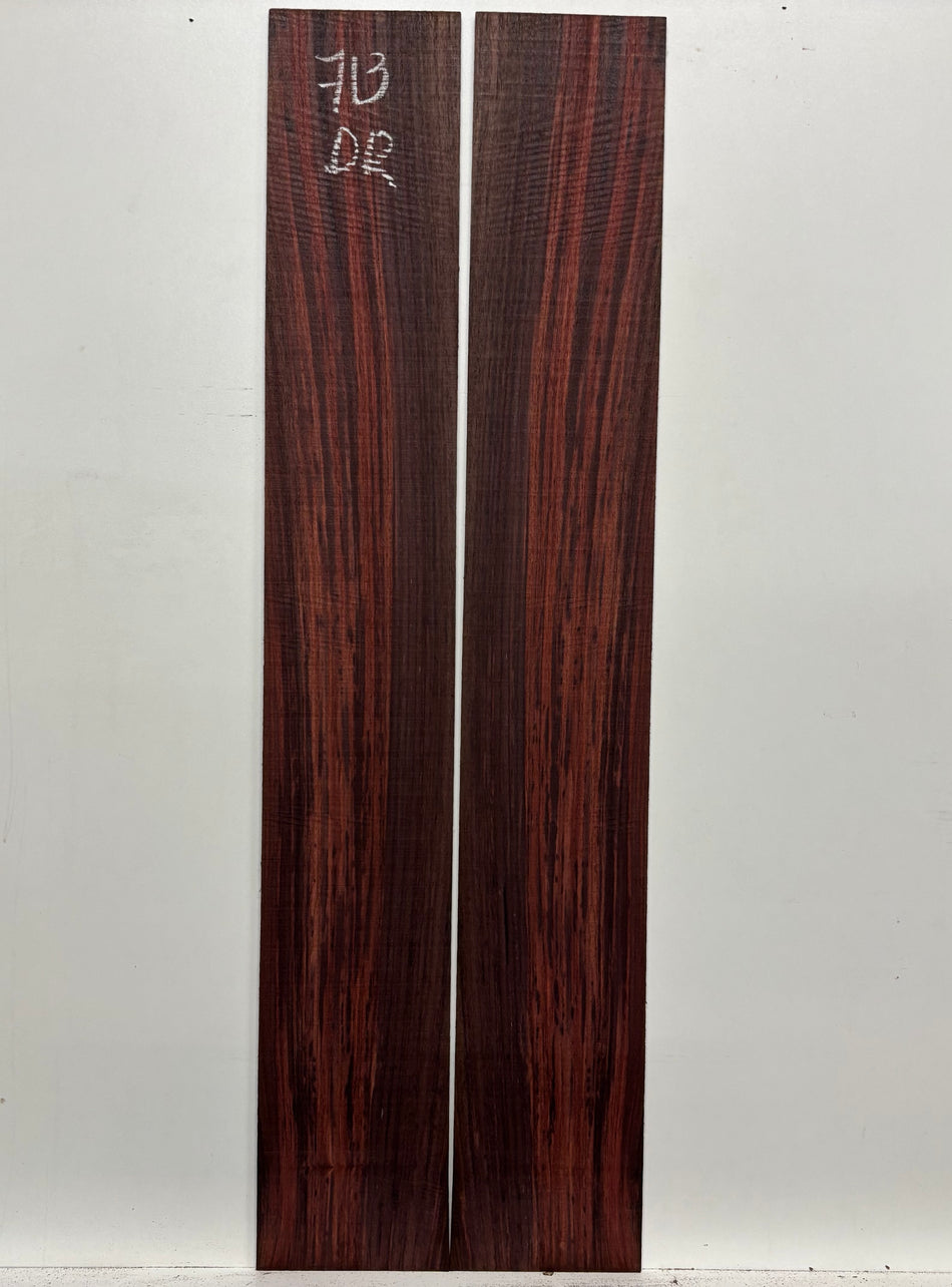 Juego de fondo y aros de guitarra de grado AAAA Dreadnought de palisandro de la India Oriental #61 