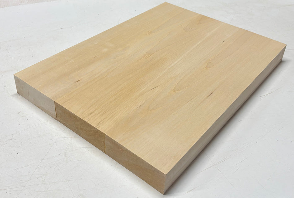 Basswood Guitar Body Blank- 21" x 15" x 1-7/8" (3 Pieces-Glued) #506