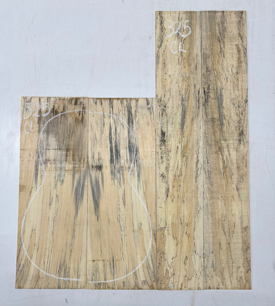 Juego de fondo y aros de guitarra de grado AAAA Dreadnought de palisandro de la India Oriental #61 