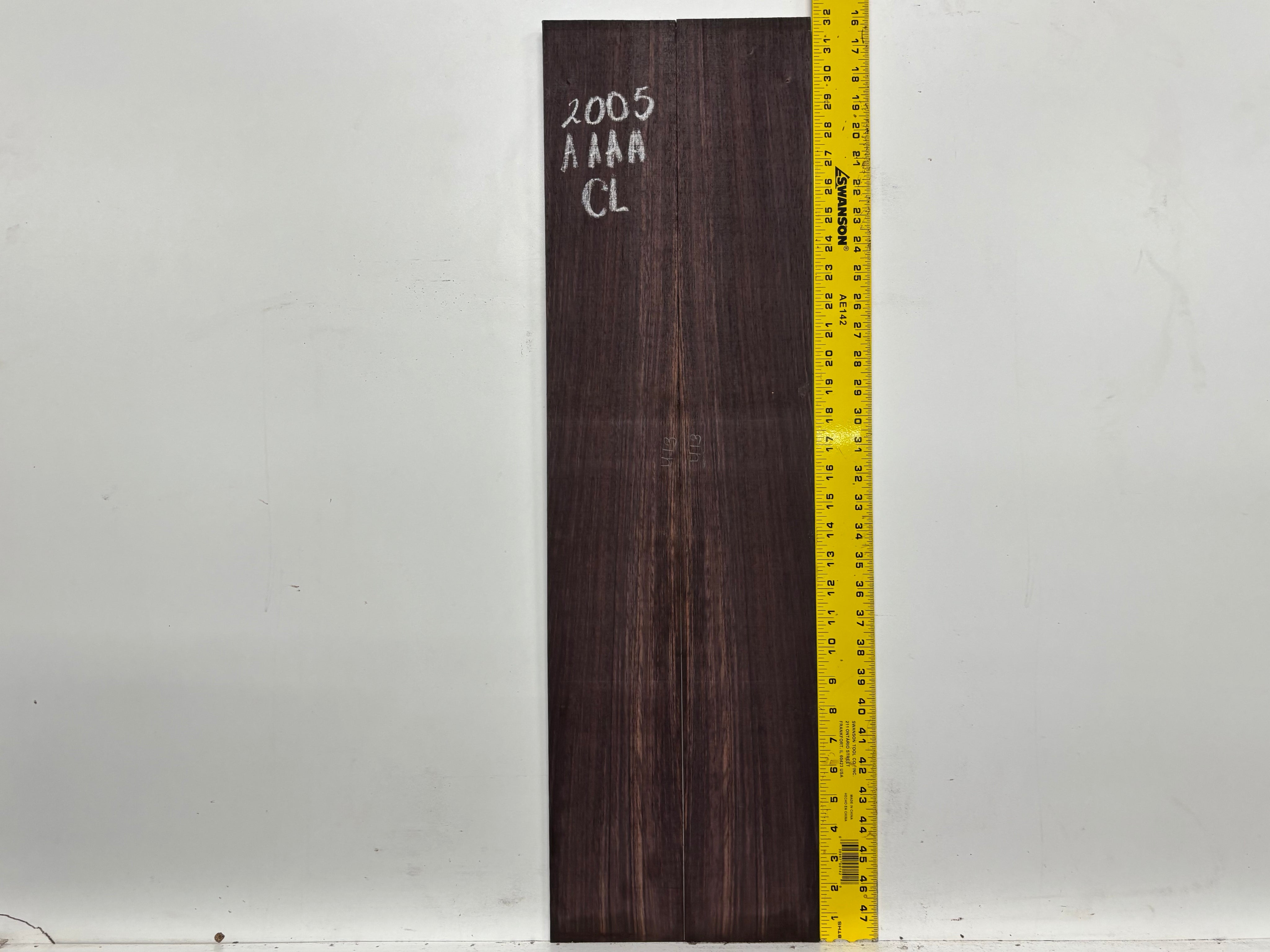 East Indian Rosewood Classical AAAA Grade Guitar Back & Side Set #2005 - Exotic Wood Zone