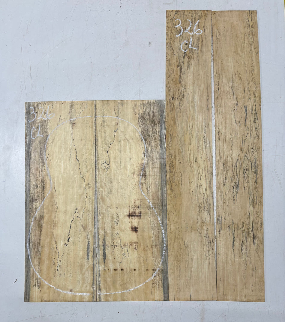 Juego de fondo y aros de guitarra de grado AAAA Dreadnought de palisandro de la India Oriental #61 