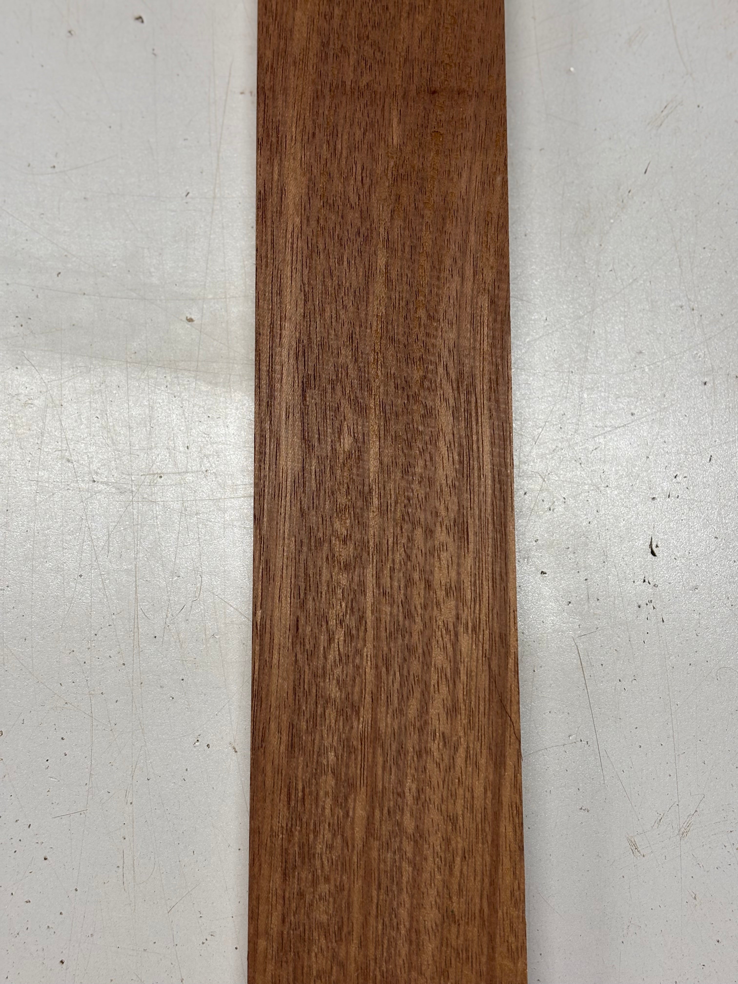 1 Piece, Santos Mahogany Thin Stock Lumber 37"x3"x3/4" #6795 - Exotic Wood Zone