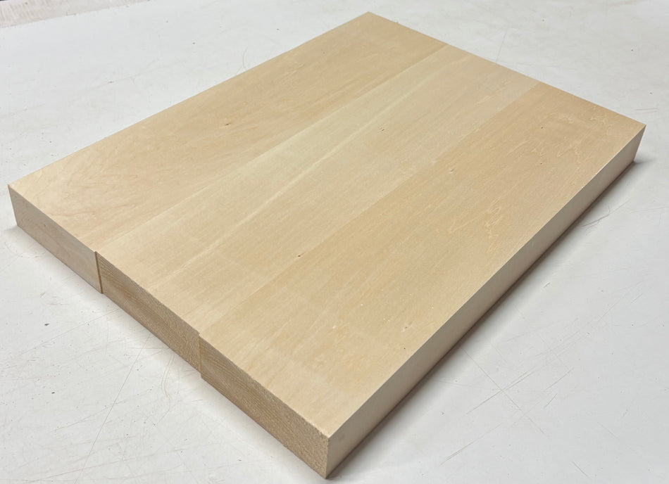 Basswood Guitar Body Blank- 21" x 15" x 1-7/8" (3 Pieces-Glued) #508