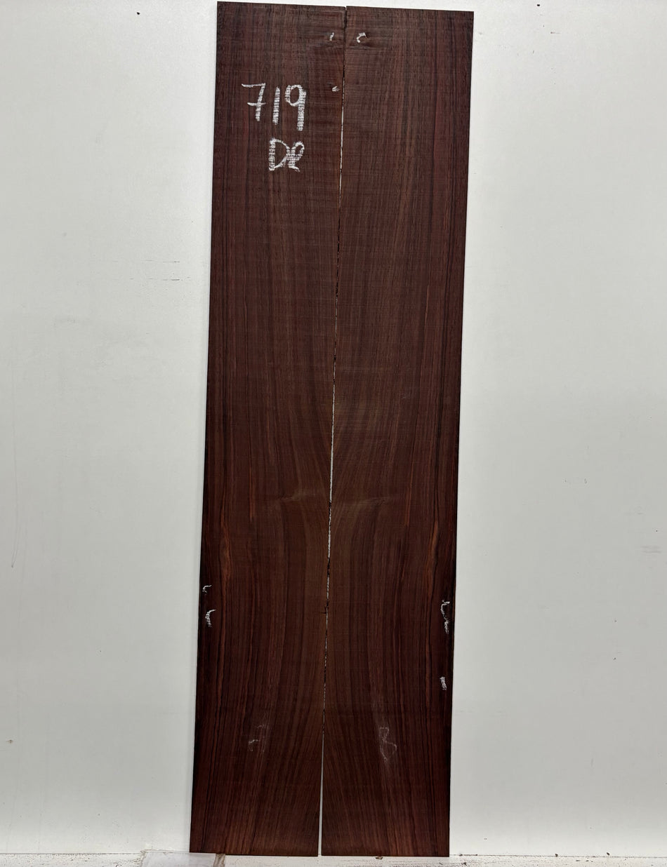 Juego de fondo y aros de guitarra de grado AAAA Dreadnought de palisandro de la India Oriental #61 