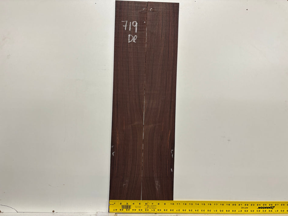 Juego de fondo y aros de guitarra de grado AAAA Dreadnought de palisandro de la India Oriental #61 