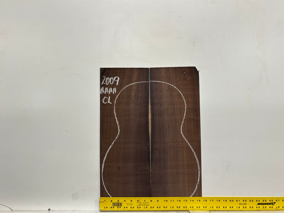 East Indian Rosewood Classical AAAA Grade Guitar Back & Side Set #2009 - Exotic Wood Zone