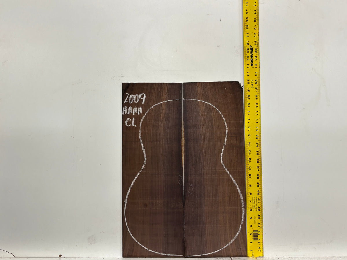 East Indian Rosewood Classical AAAA Grade Guitar Back & Side Set #2009 - Exotic Wood Zone