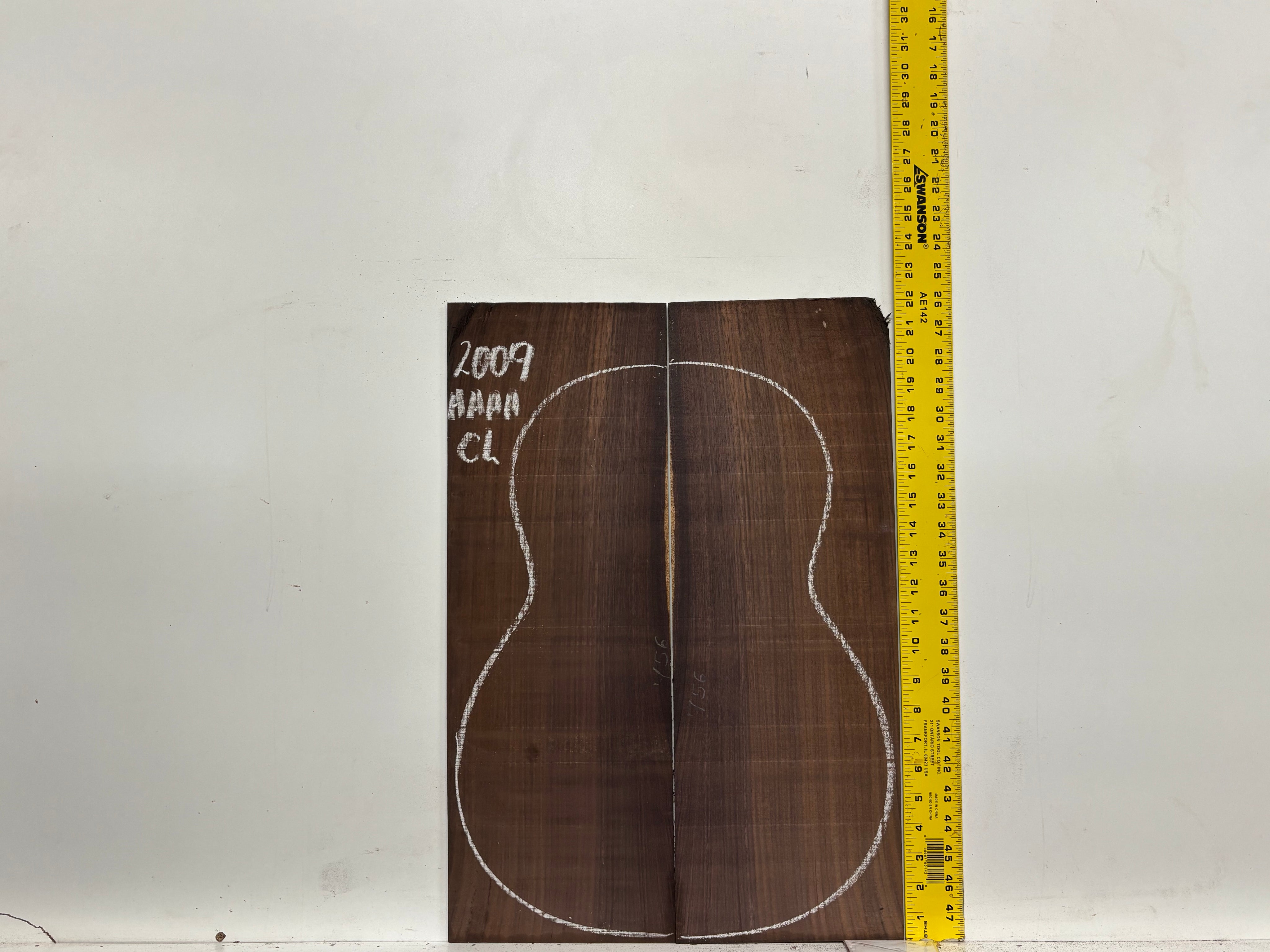 East Indian Rosewood Classical AAAA Grade Guitar Back & Side Set #2009 - Exotic Wood Zone