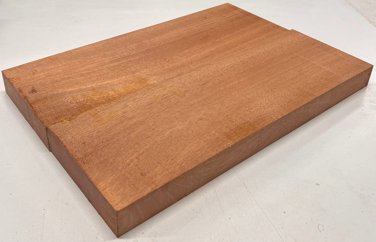 African Mahogany/Khaya Guitar Body Blanks, 21″ x 15-3/8″ x 1-7/8″ ,15 Lbs #02 - Exotic Wood Zone - Buy online Across USA 