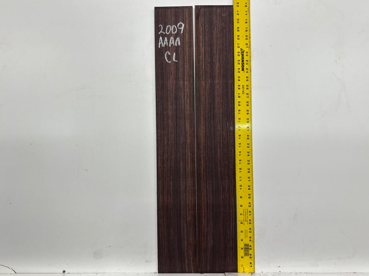 East Indian Rosewood Classical AAAA Grade Guitar Back & Side Set #2009 - Exotic Wood Zone