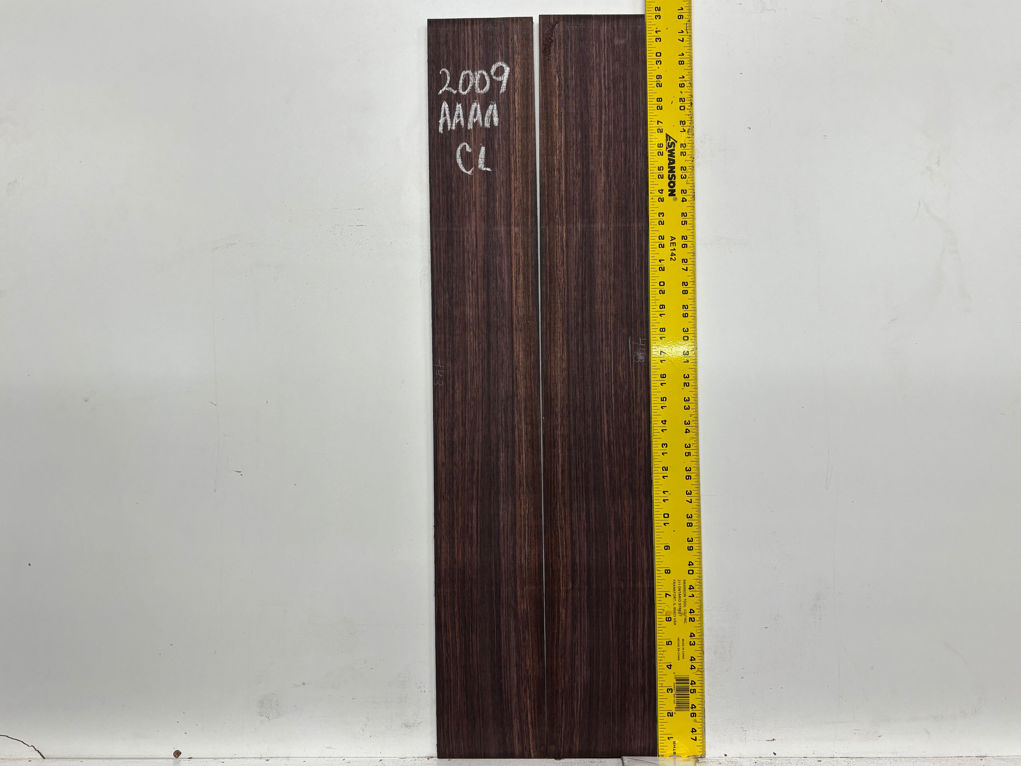 East Indian Rosewood Classical AAAA Grade Guitar Back & Side Set #2009 - Exotic Wood Zone