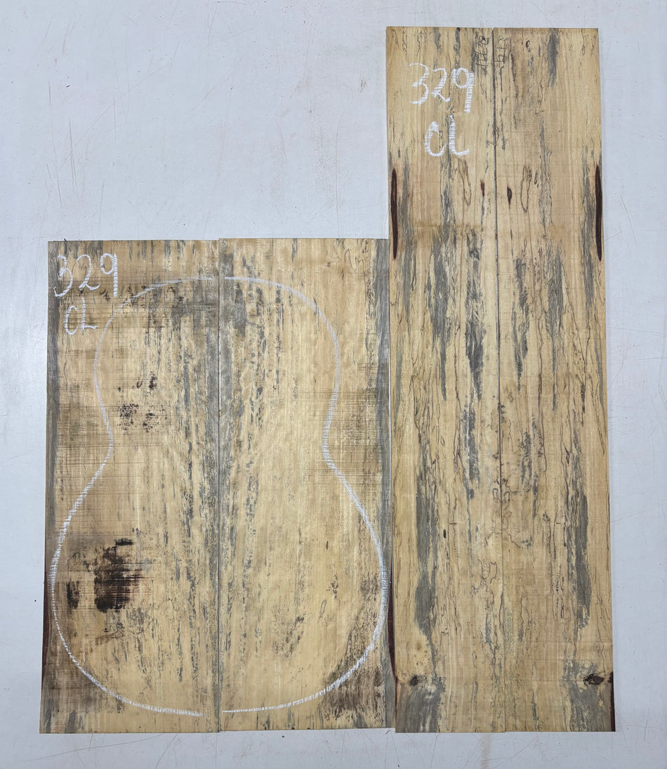 Juego de fondo y aros de guitarra de grado AAAA Dreadnought de palisandro de la India Oriental #61 