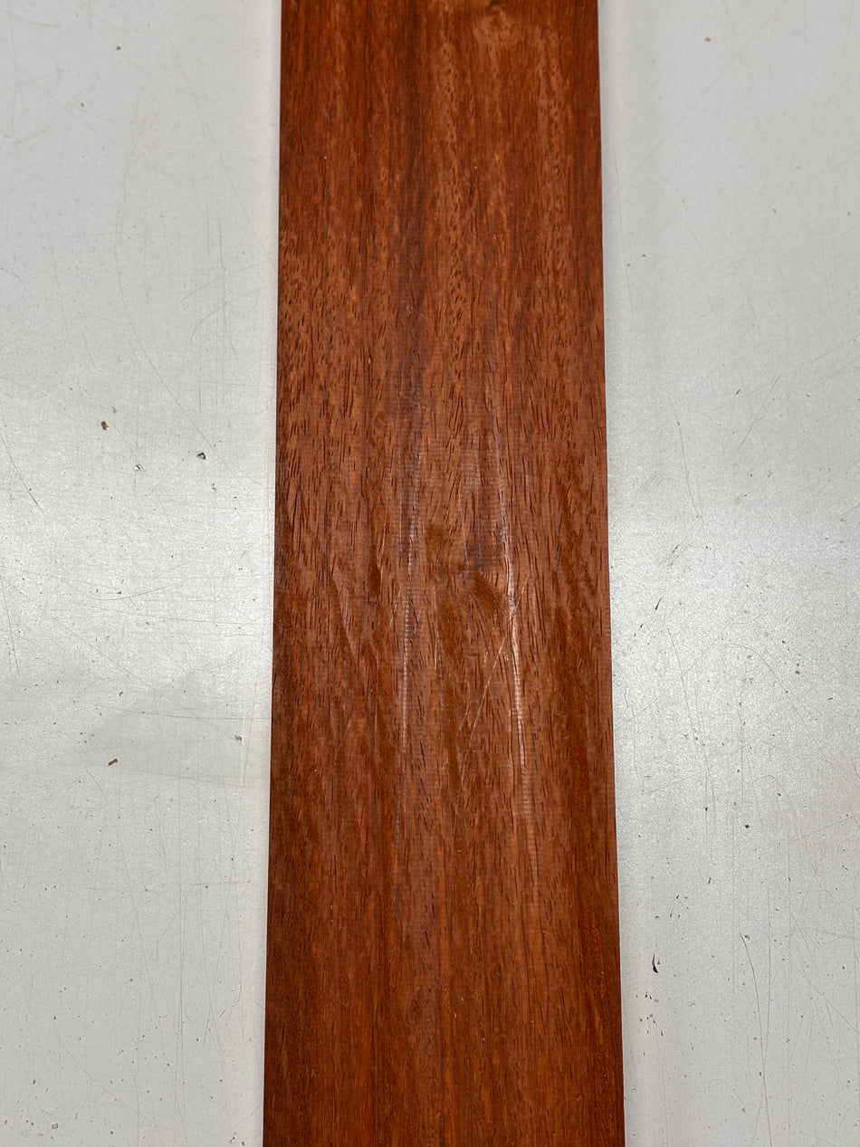 1 Piece, Padauk Thin Stock Lumber 31"x4-5/8"x5/8" #6801 - Exotic Wood Zone