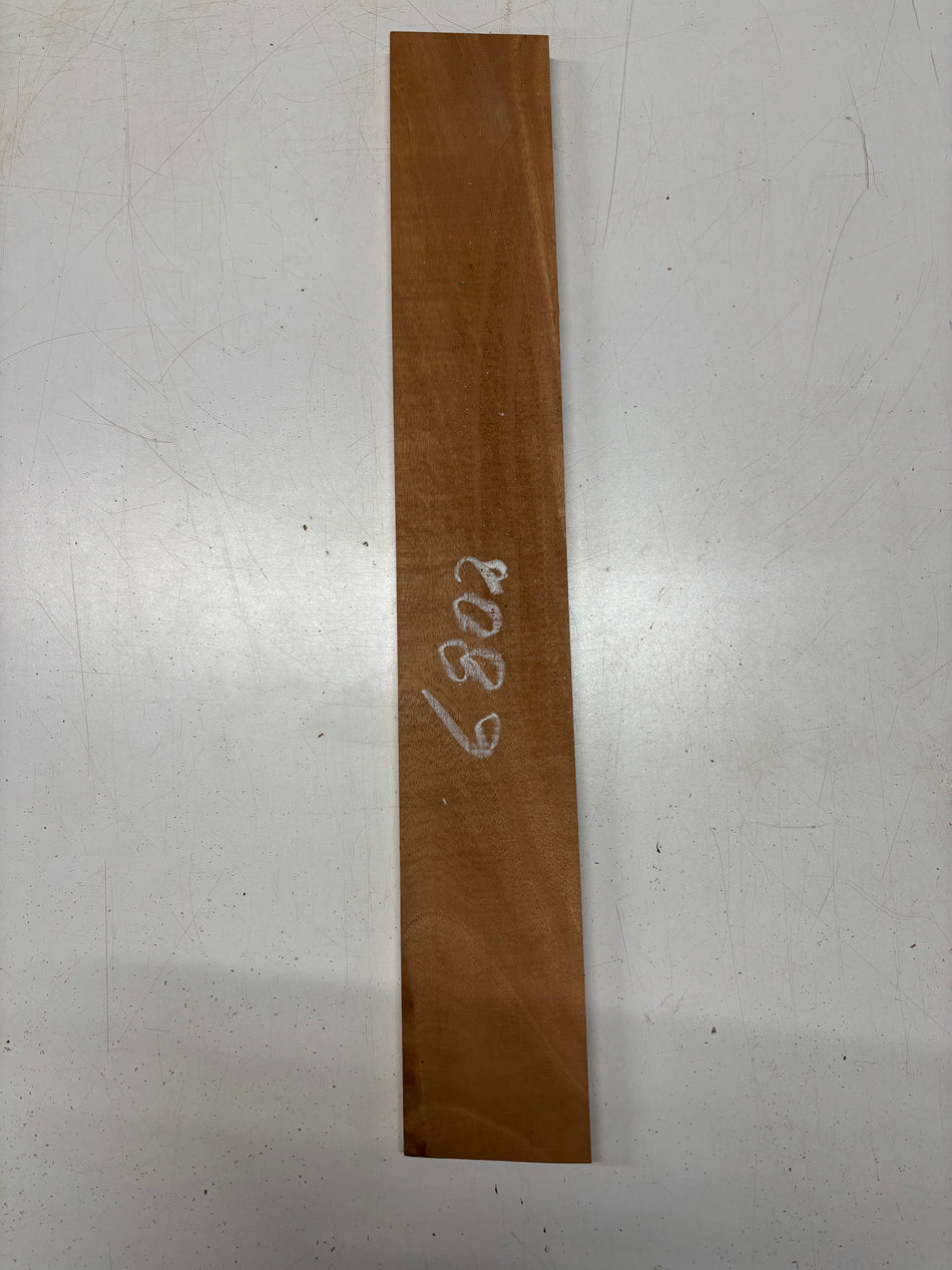 1 Piece, Mahogany Thin Stock Lumber 25"x3-3/4"x5/8" #6802