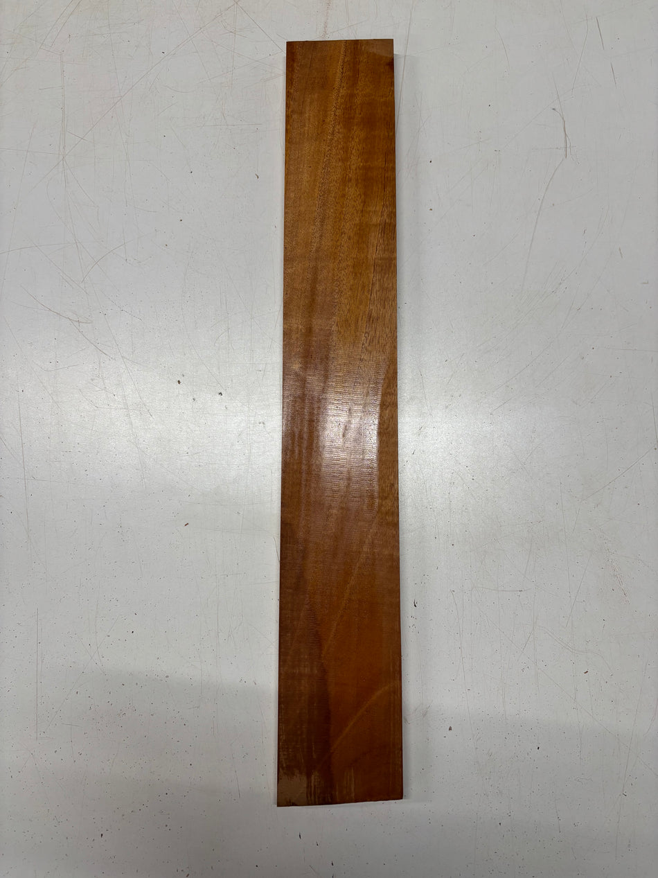 1 Piece, Mahogany Thin Stock Lumber 25"x3-3/4"x5/8" #6802
