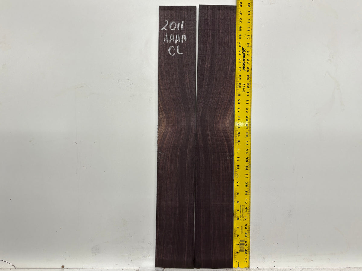 East Indian Rosewood Classical AAAA Grade Guitar Back & Side Set #2011 - Exotic Wood Zone