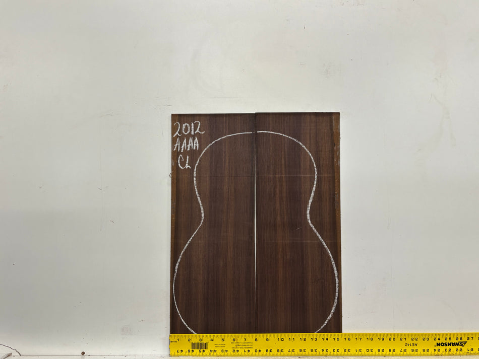 East Indian Rosewood Classical AAAA Grade Guitar Back & Side Set #2012 - Exotic Wood Zone